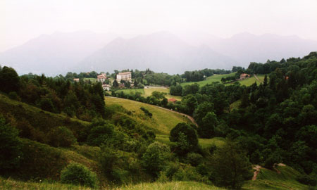 L'albergo ed il panorama